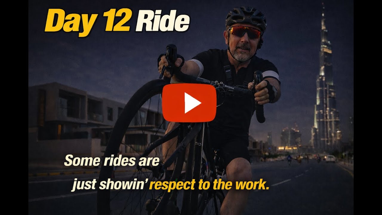 Day 12 Ride&ldquo;Some rides are just showin&rsquo; respect to the work.&rdquo;