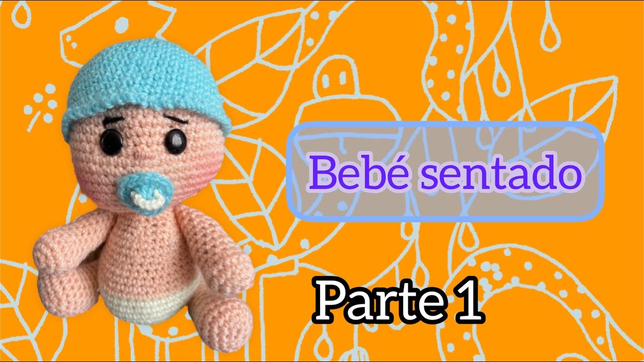 #Bebé en pañales#Amigurumis Parte 1#tutorial #crochet #ganchillo #Subtítulos