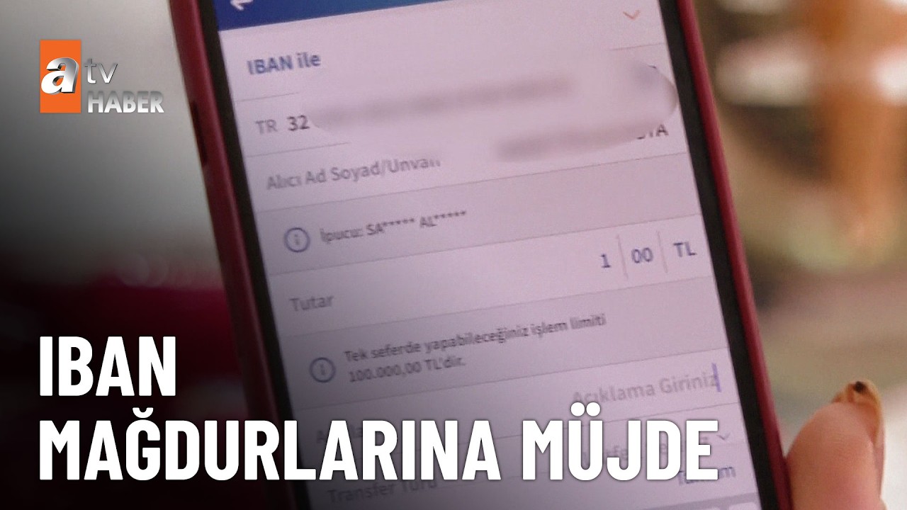 IBAN düzenlemesi yolda  - atv Haber 16 Şubat 2026