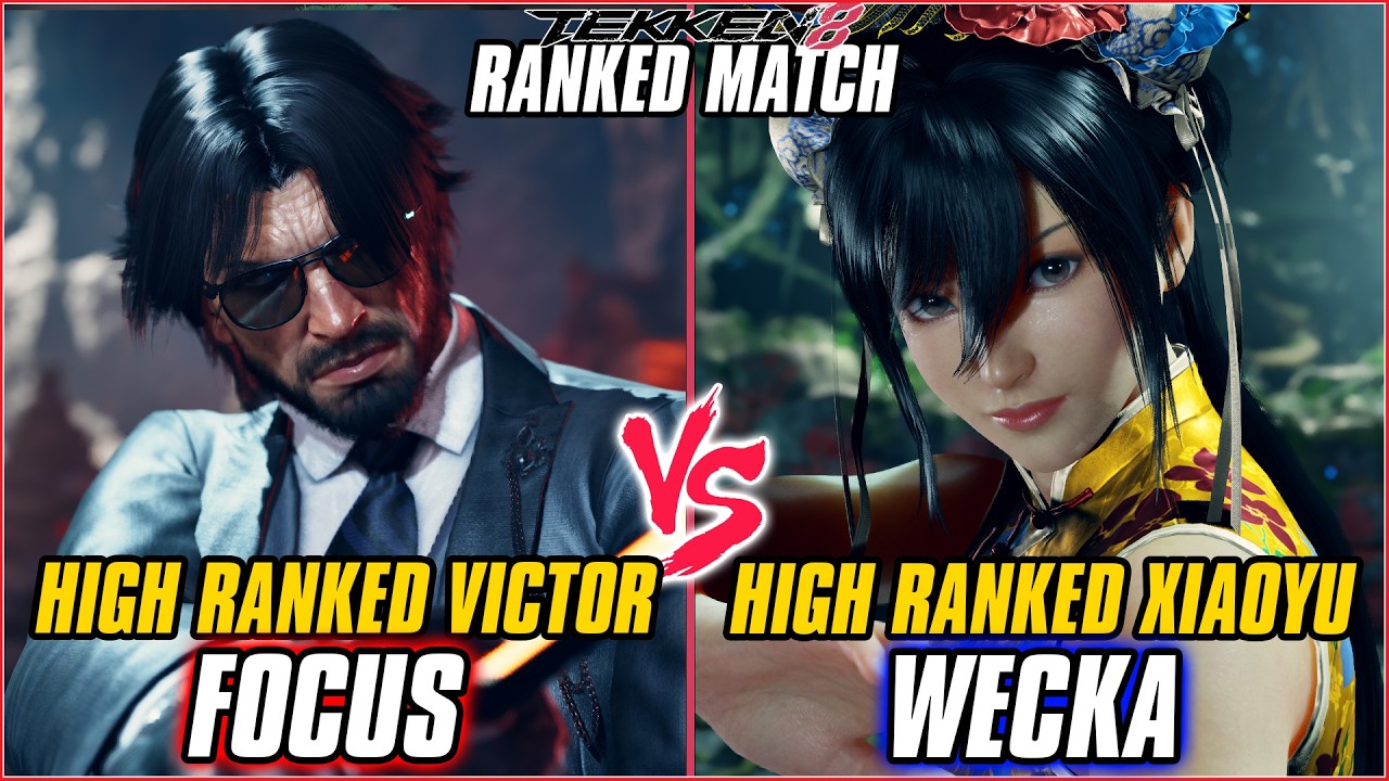 TEKKEN 8 ▰ FOCUS (Victor) vs WECKA (Xiaoyu) ▰ T8 RANKED GAMEPLAY