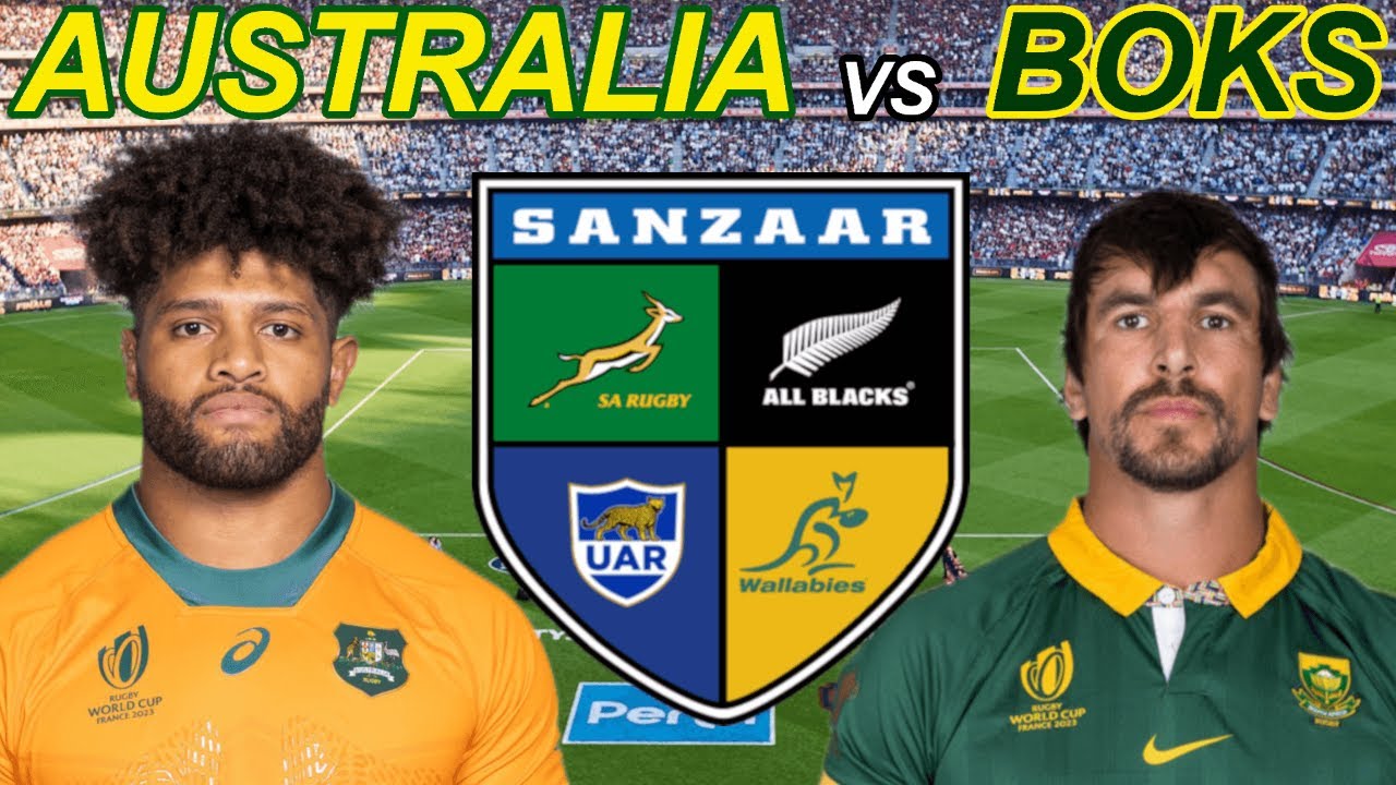 AUSTRALIA vs SOUTH AFRICA Rugby Championship 2024 Live Commentary (2nd Test)
