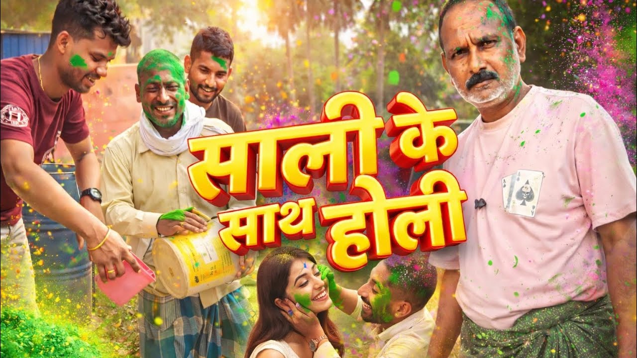 साली के साथ होली 😂 | Funny Holi Comedy Video 2026