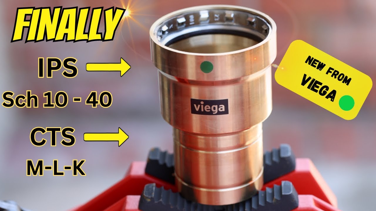 VIEGA ZL BRONZE IPS - CTS TRANSITION FITTING