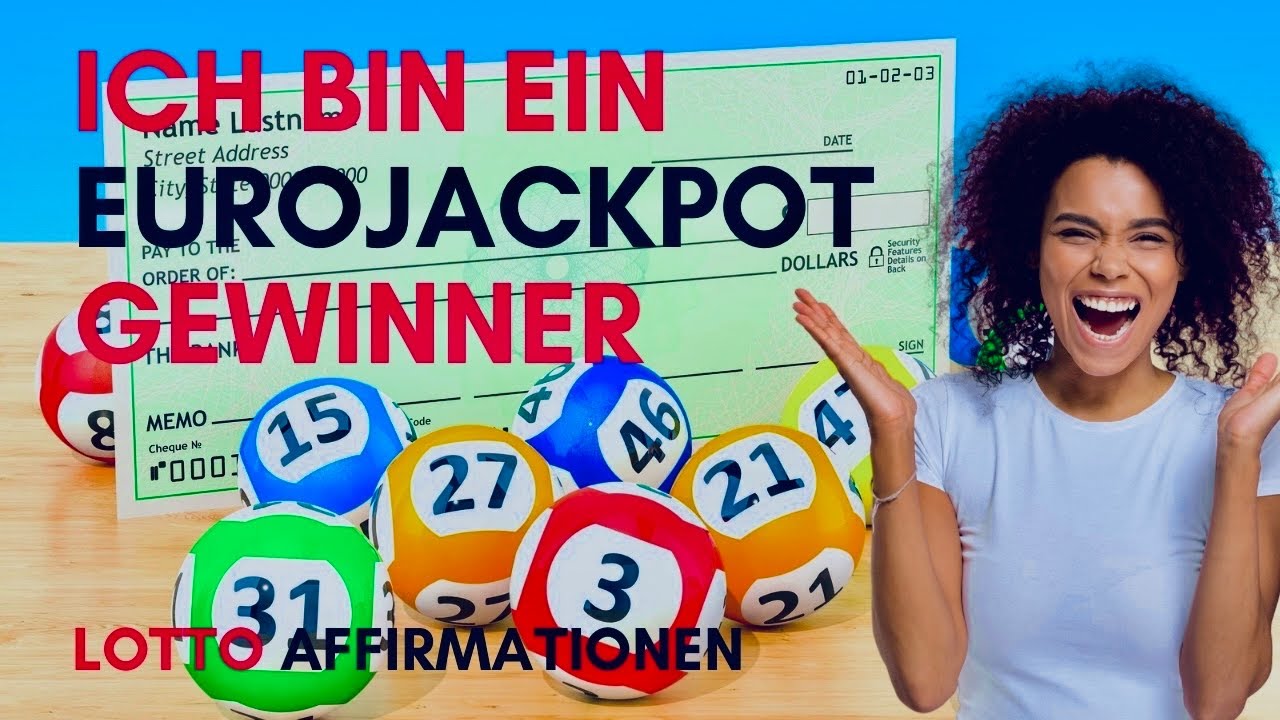 ⭐️ Ich bin ein Eurojackpot Lottogewinner ⭐️Geld anziehen. Lotto Jackpot Meditation