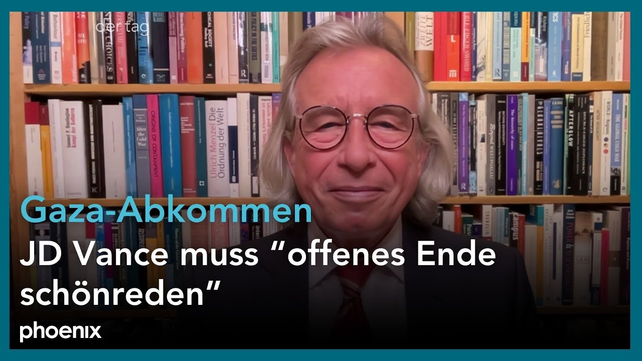Prof. Thomas J&auml;ger (Politikwissenschaftler) zum Gaza-Abkommen | 21.10.25