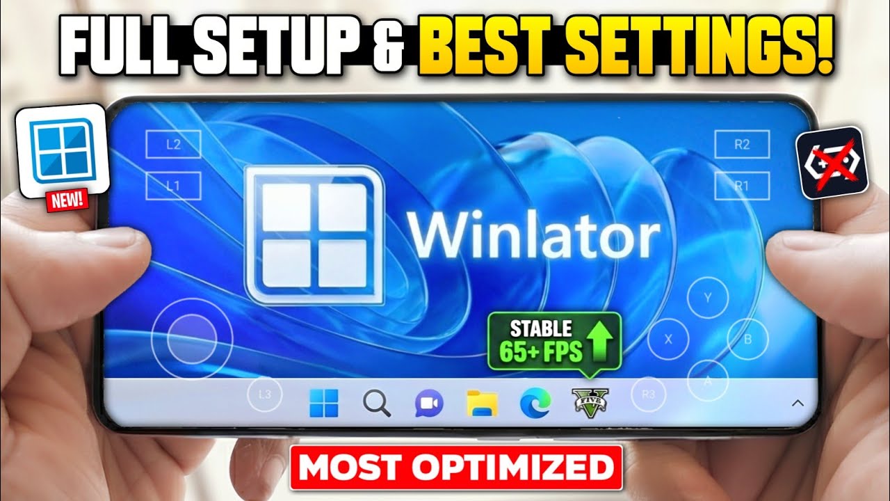 🚀 Как играть в компьютерные игры на Android с помощью эмулятора Winlator! | Полная настройка и лу...