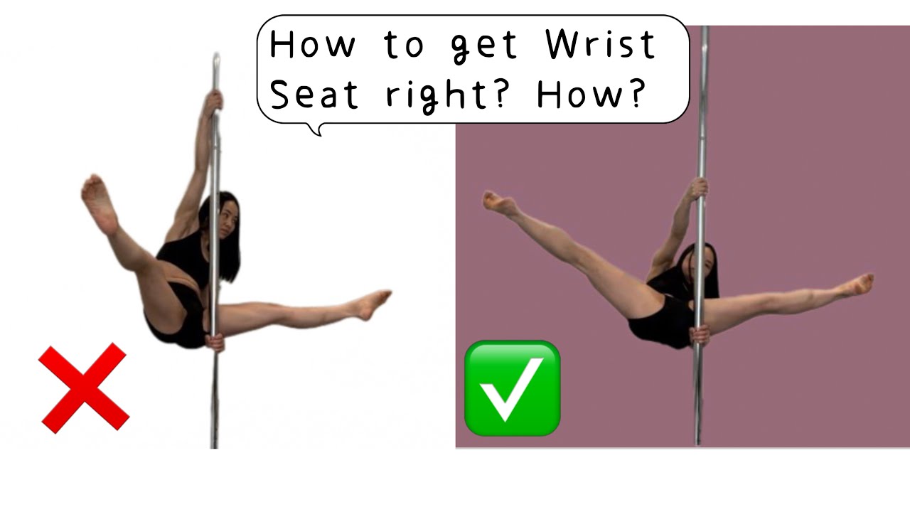 How To Get Into Wrist Seat | Pole Beginner Trick Guide | Common Mistakes #poledance#poletrick