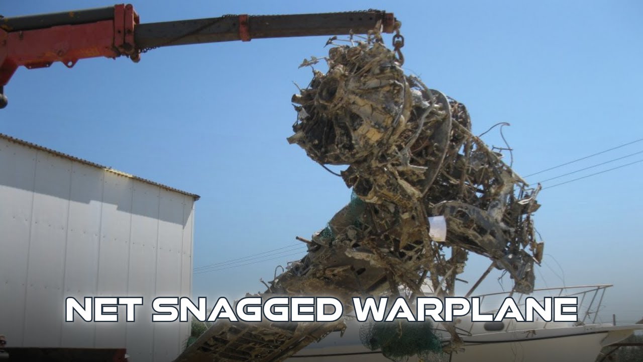 Recovering Arado Ar-196: Aegean Sea Wreck Raised 1,570 ft