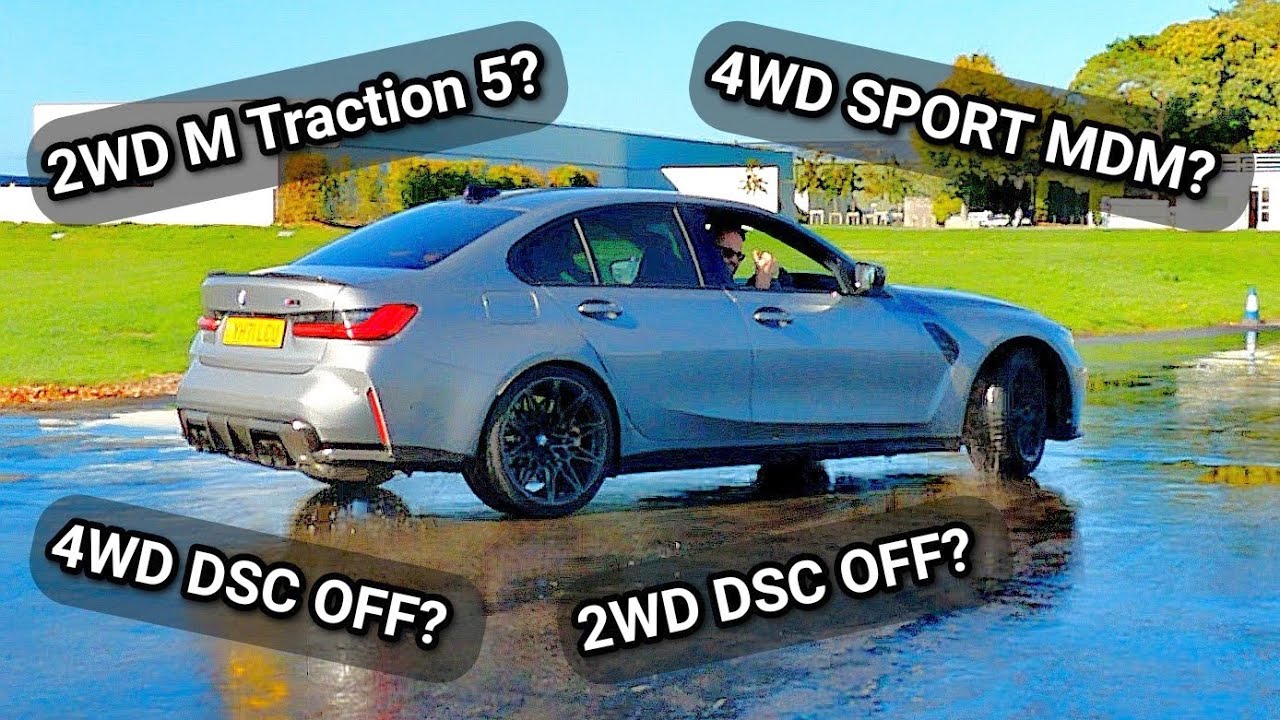 2WD, 4WD, MDM, 4X4 Sport, DSC OFF и 10-позиционная система контроля тяги! G80 M3 Comp xDrive: всё...