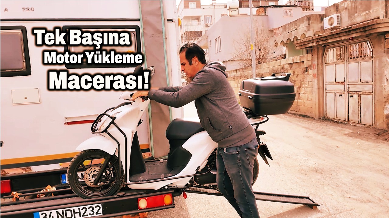 Scooter’ı Karavana Yüklemenin En Pratik Yolu 🇹🇷