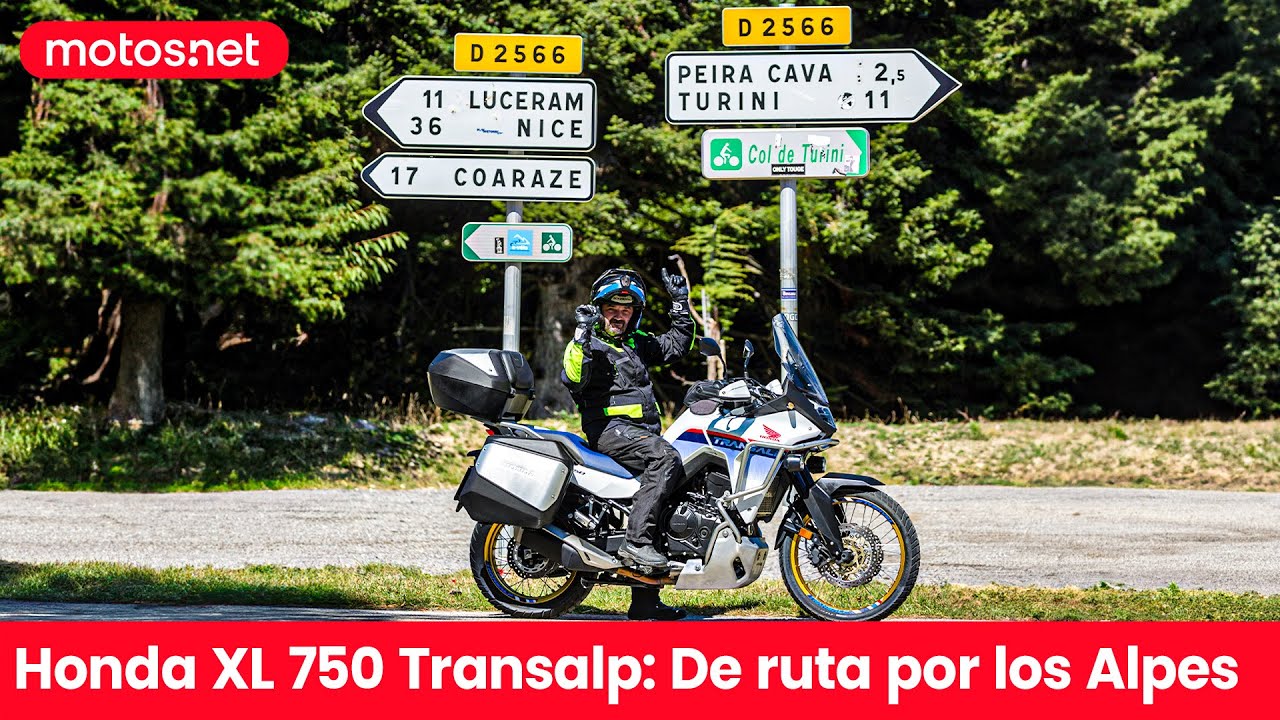 ⛰ ¿Es la nueva Honda XL 750 Transalp una buena rutera? / Reportaje /  motos.net