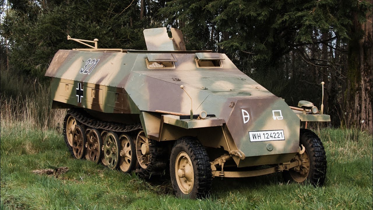Hanomag Sd.Kfz. 251 Ausf. D, a lenda blindada alemã da Segunda Guerra Mundial