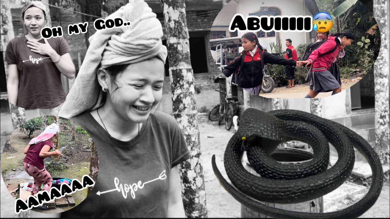 ￼ snake🐍 prank video // #prankvideo // papa👴ko aaya gussa🤬🤬 // all people react dangerously😱🫣😳￼