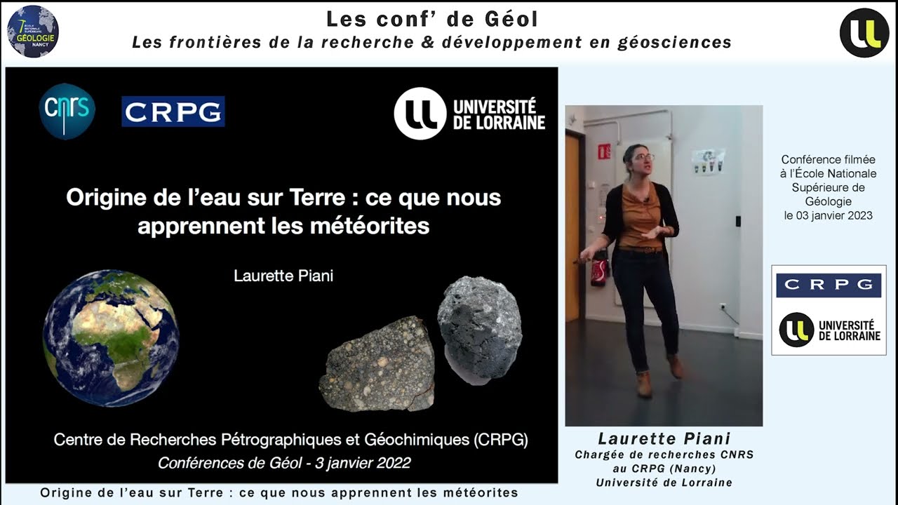 Origine de l'eau sur Terre : ce que nous apprennent les météorites