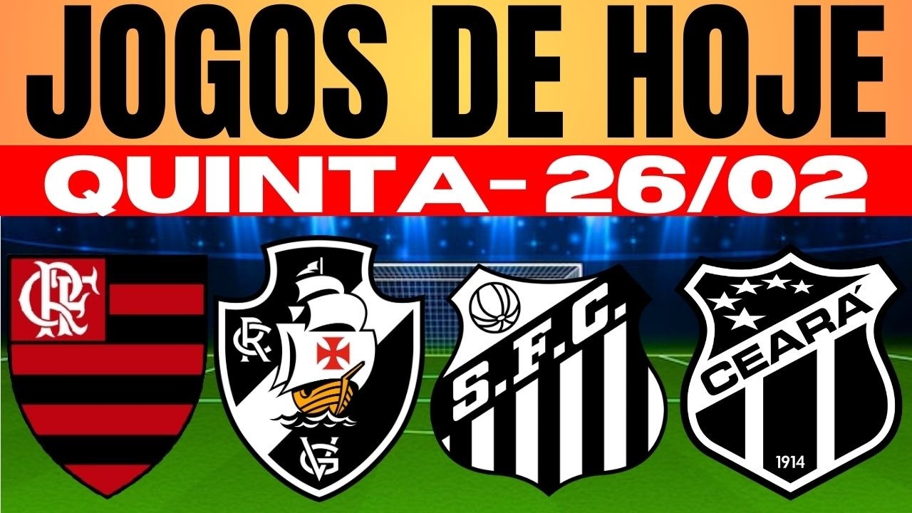⚽NÃO PERCA A FINAL DA RECOPA SUL-AMERICANA! VEJA AGORA TODOS OS JOGOS DESTA QUINTA 26/02/2026