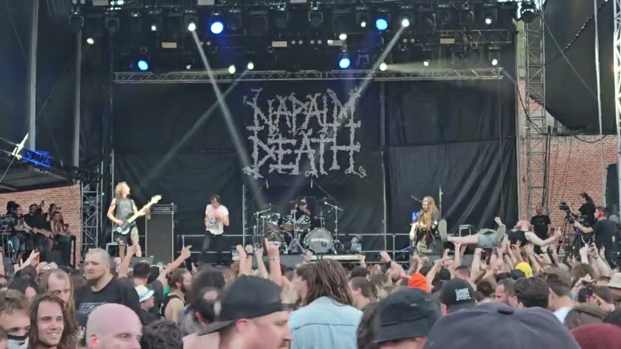 Napalm Death - Scum - Live at Brutal Assault 12.08.23