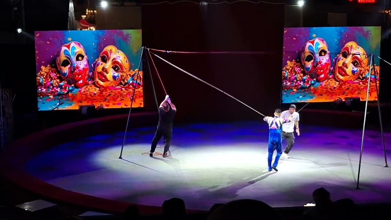 Amazing Tightrope Performance | Al Wakrah, Qatar.