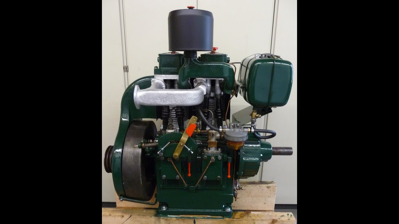 First start of my Petter AVA2 after restoration