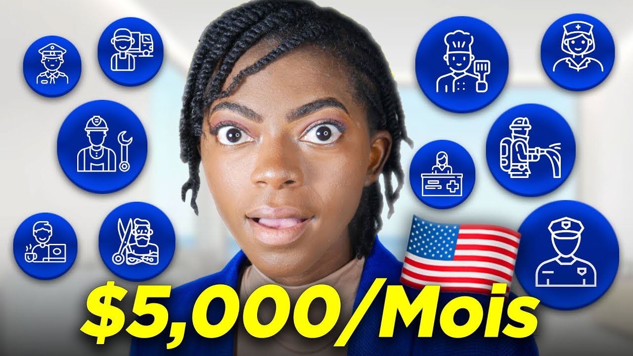 💰10 boulots faciles à faire aux États-Unis 🇺🇸