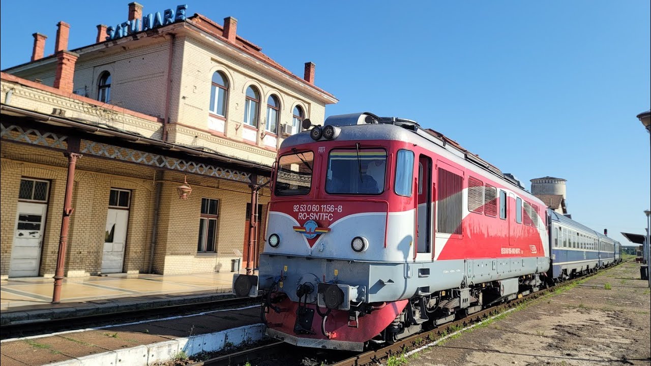IR 687 Baia Mare - Wien Hbf in statia Satu Mare, tractat de Delfina
