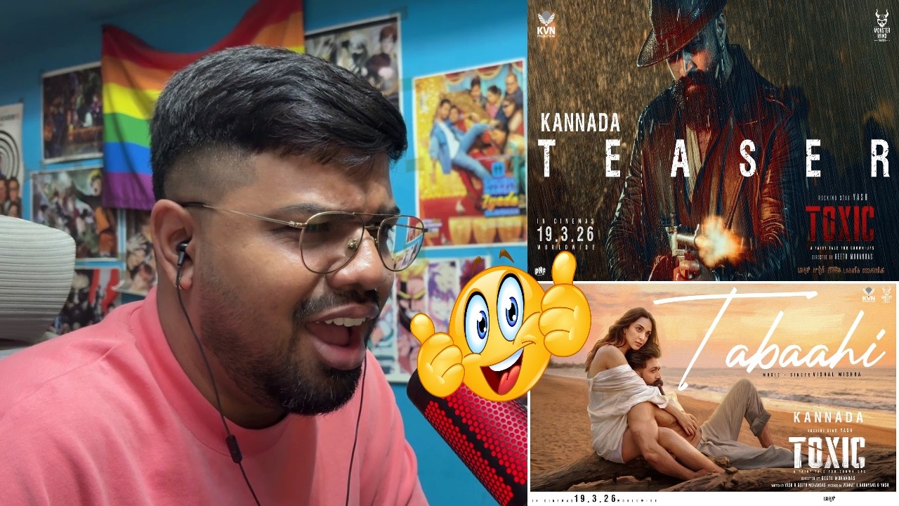 Toxic Official Kannada Teaser & Tabaahi Reaction | Rocking Star Yash | Geetu Mohandas | KVN