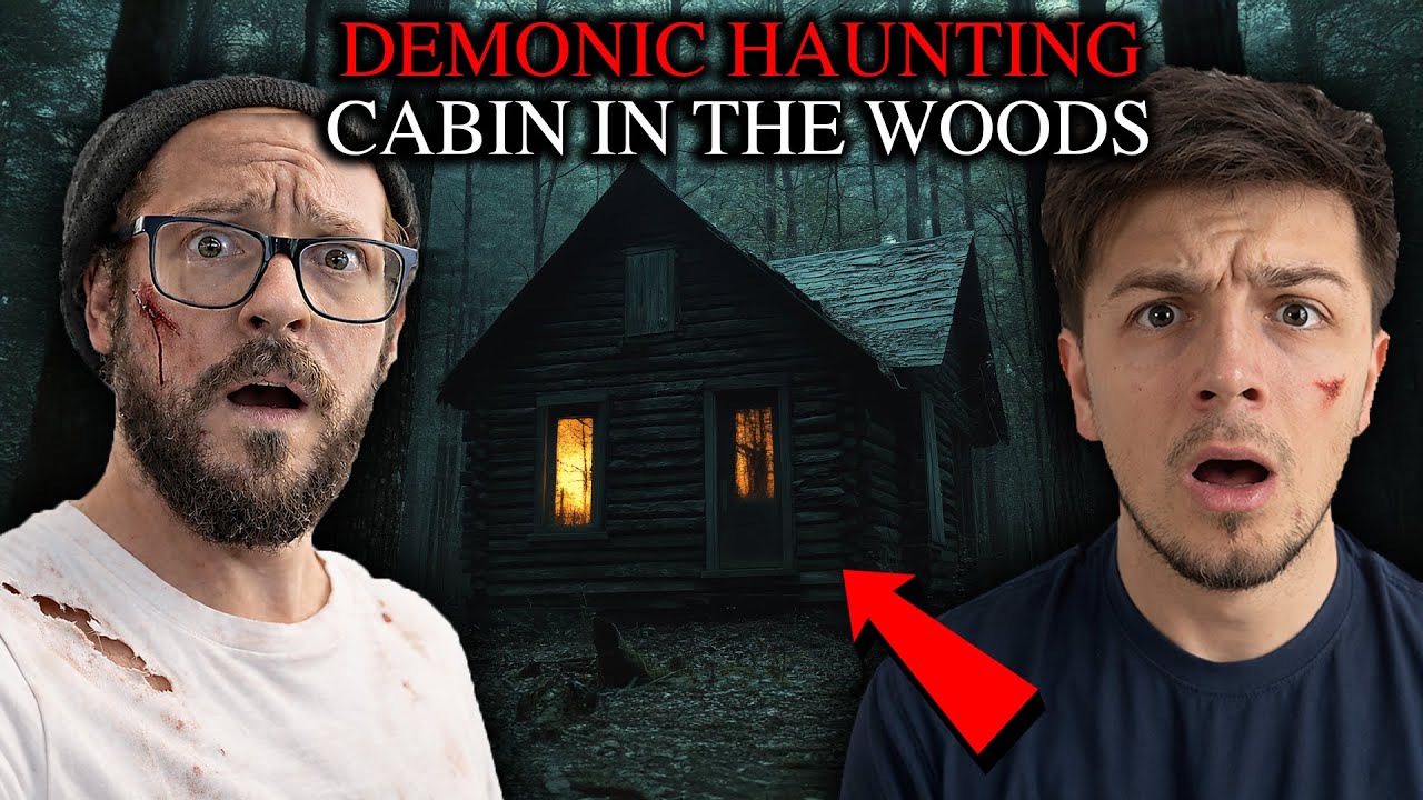 (TERRIFYING) We ALMOST DIED In The HAUNTED DEMON CABIN - VERY SCARY