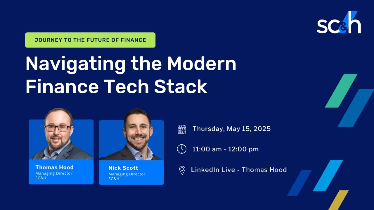 Navigating the Modern Finance Tech Stack
