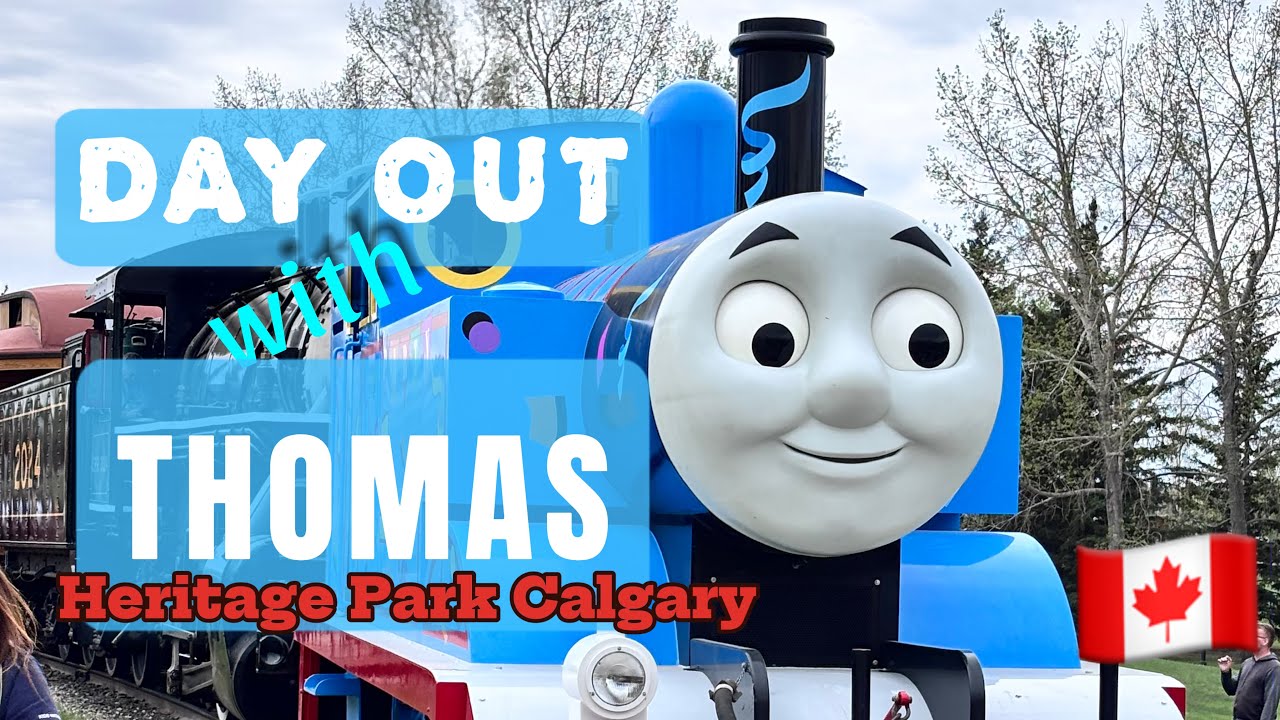 Day Out With Thomas | Heritage Park | Train Ride with Thomas | Baby enjoying his second birthday