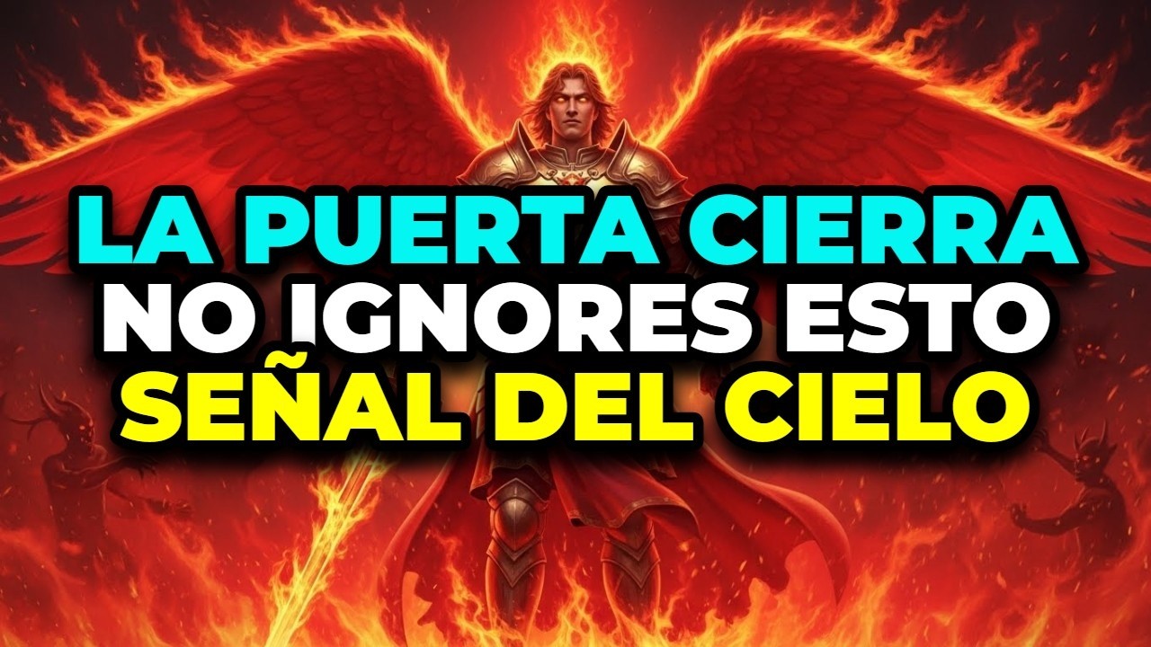 ✨ NO IGNORES LA SE&Ntilde;AL DEL ARC&Aacute;NGEL MIGUEL: LA PUERTA SE CERRAR&Aacute; EN MENOS DE UN MINUTO YA