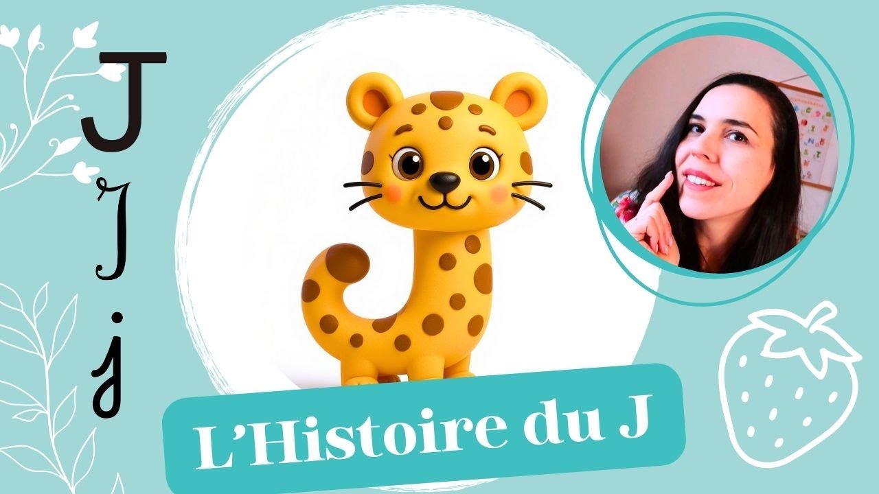 🐆 Apprendre la lettre J avec Jajou le Jaguir | Alphabet Les Alphabebêtes