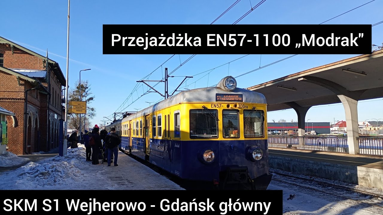 Przejażdżka EN57-1100 „Modrak