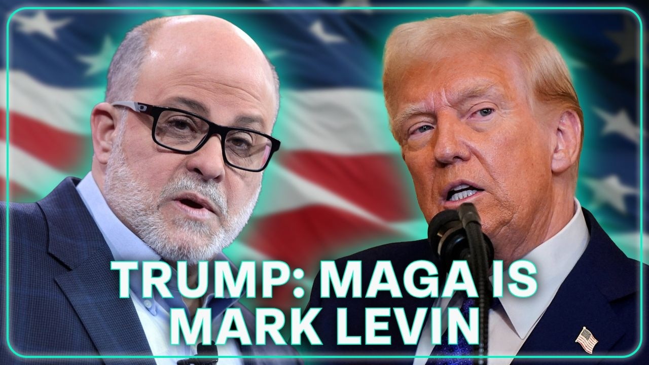 Трамп заявляет: MAGA — это неоконсерватор Марк Левин, и критика запрещена.
