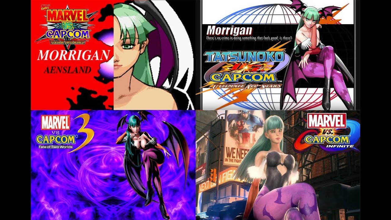 Evolution of Morrigan's Theme in Vs Series (MvC to MvC:I)