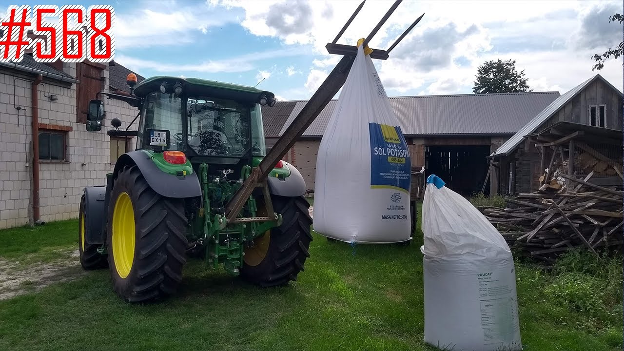 Najtańszy TUR do John Deere do Big Bagów, T-25 tylko do załadunku wapna lub zboża #568