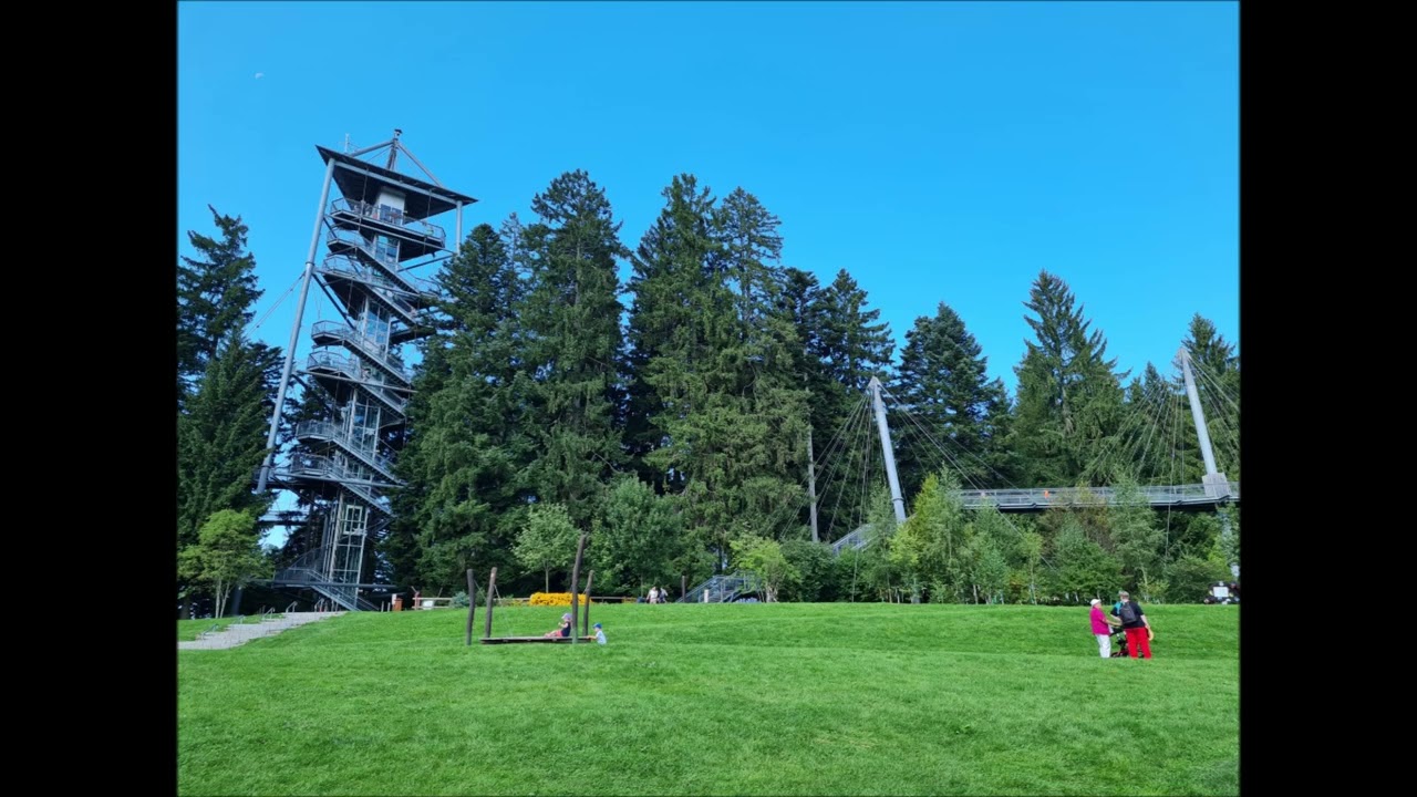 Allg&auml;u - Bad Hindelang Oberjoch Unterjoch Hinanger Wasserfall - Scheidegg Skywalk Wald Abenteuerwelt
