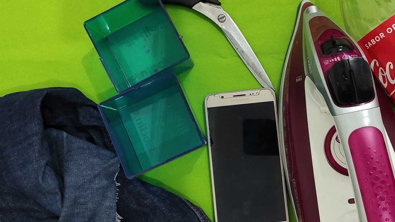 Como trocar tela de qualquer celular utilizando um ferro de passar roupa