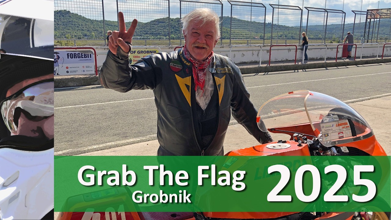 Grab The Flag, Grobnik 2025 — классические гонки на мотоциклах