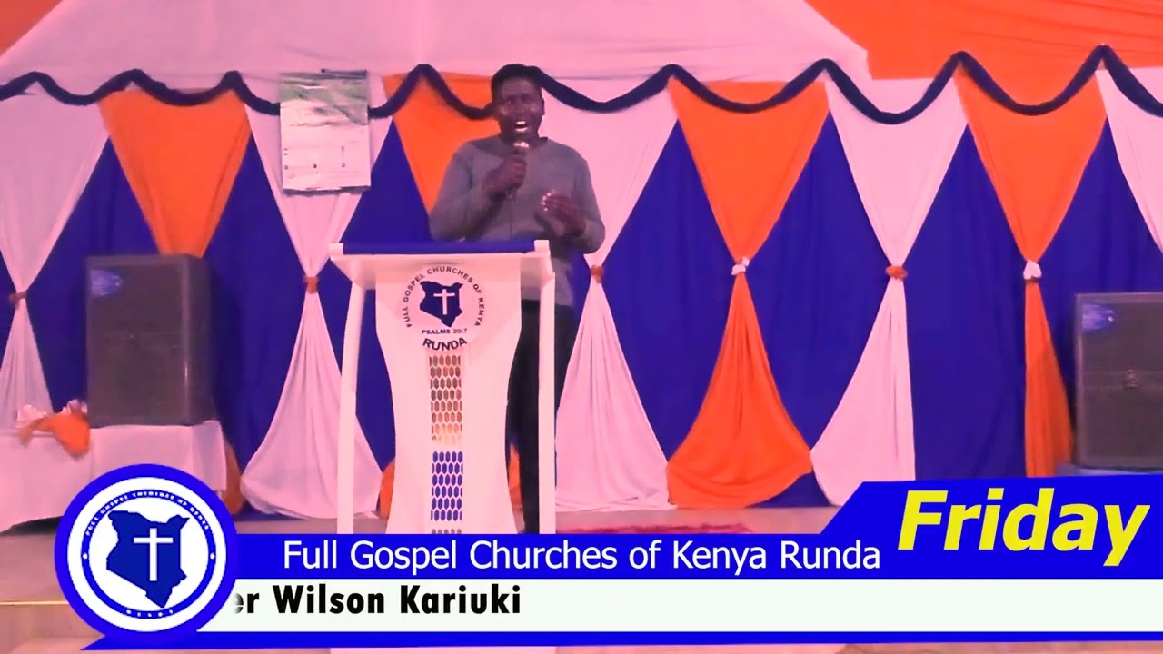 Welcome to FGCK RUNDA every Friday service from 6pm-8:30pm