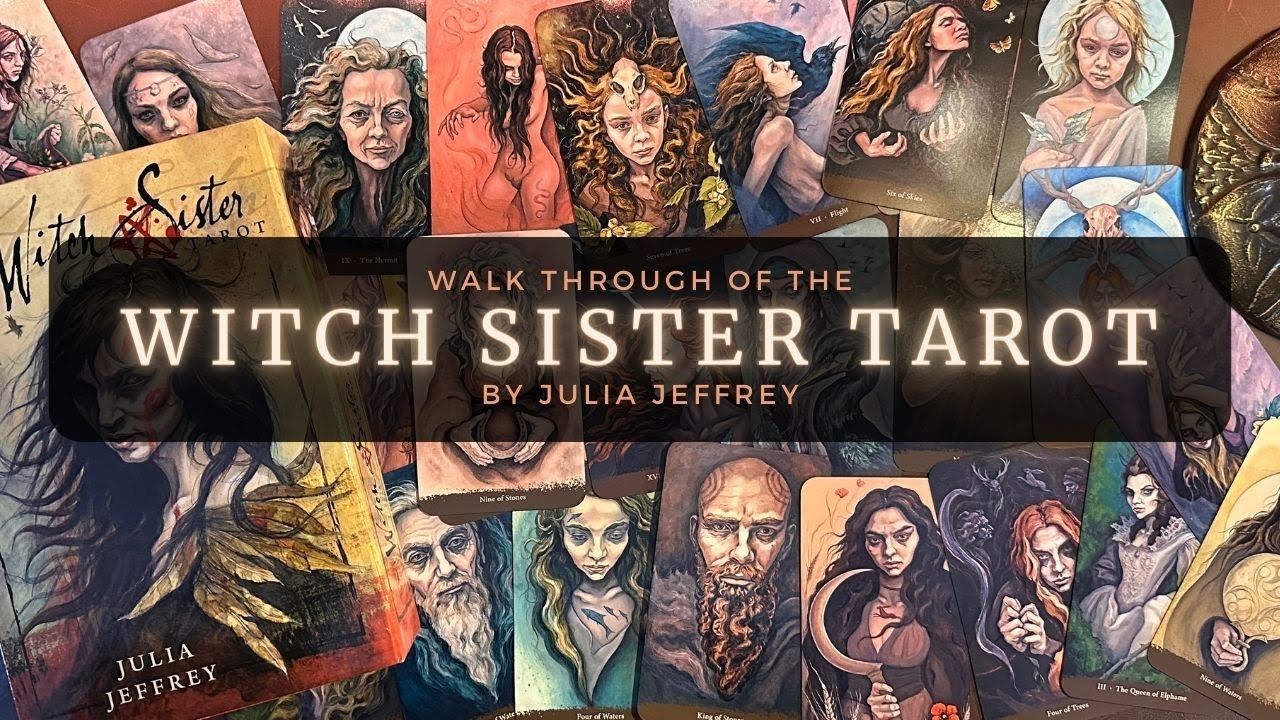 THIS TAROT DECK BLEW ME AWAY!! Witch Sister Tarot Walk Through & Pairings