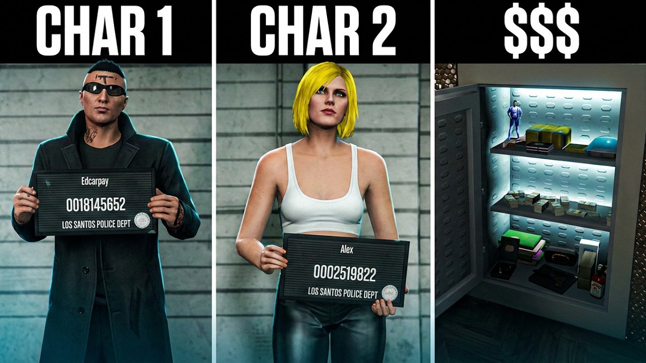 Como usar 2 personagens no GTA V Online
