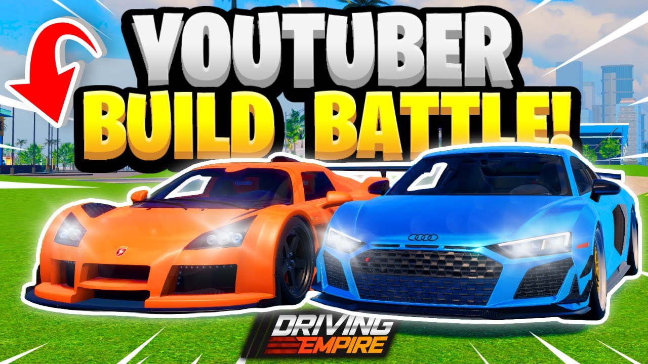 Битва за 1 000 000 долларов среди ютуберов в игре Driving Empire!