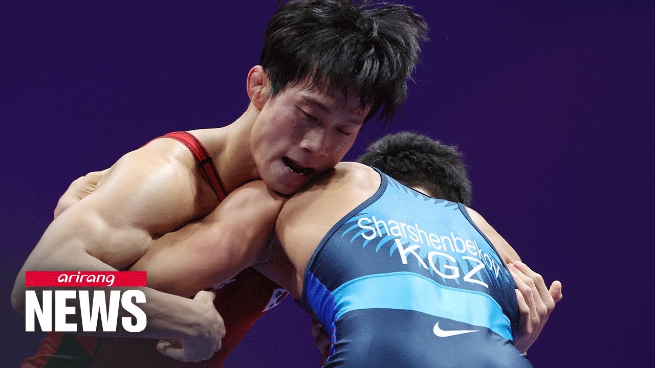 S. Korean wrestler Chung Han-jae claims bronze in 60kg Greco-Roman event