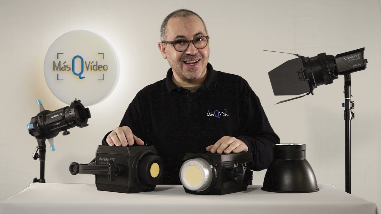 Focos led Nanlite FS-200 y FORZA 500