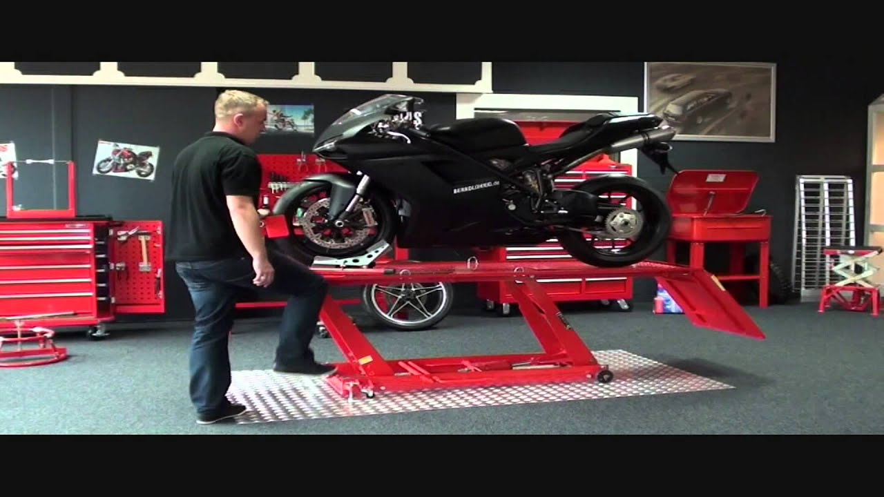 # Powerplustools motorheftafel in combinatie met inrijklem ( inclusief ) PP-T 0309