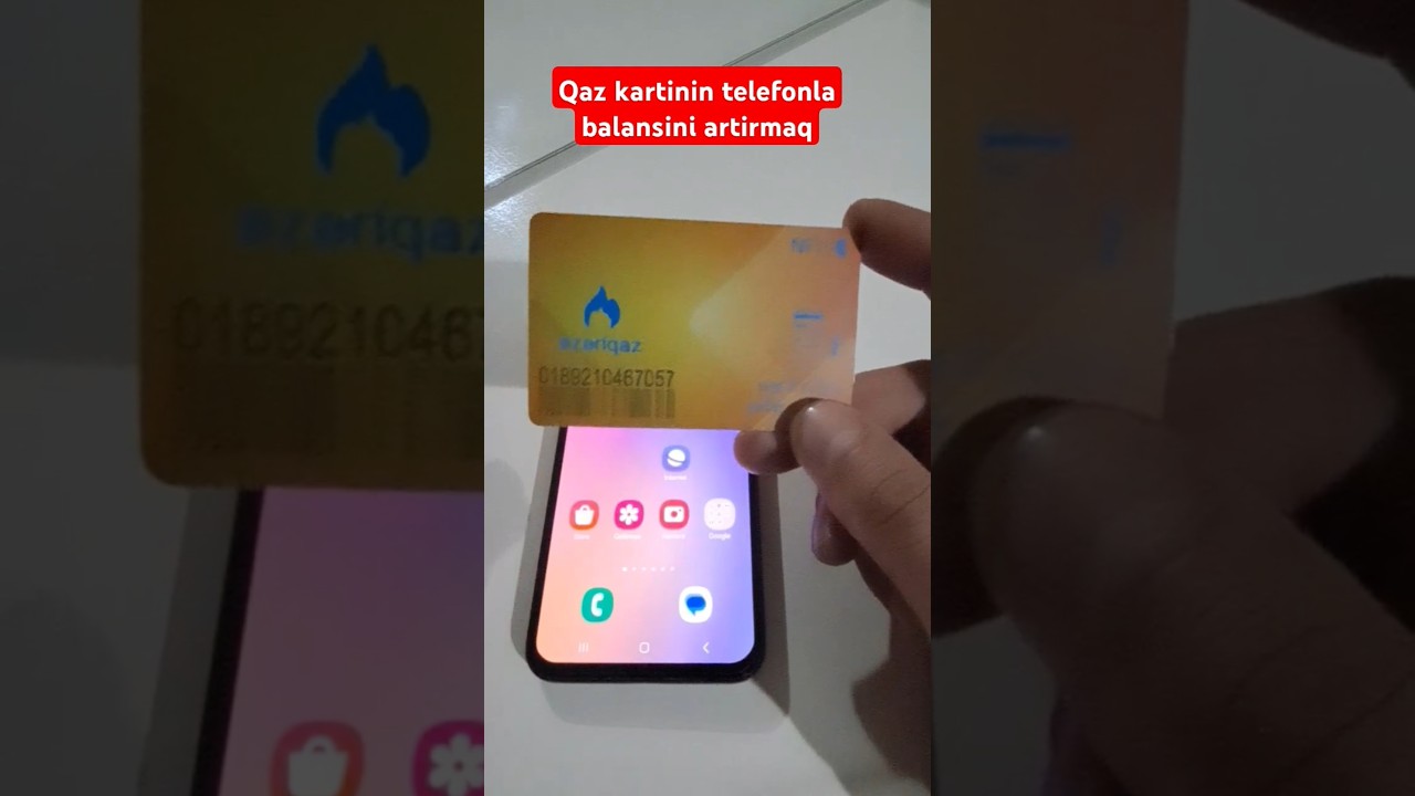 Qaz Kartinin Telefonla Balansini Artirmaq ( Smartkart qaz kartina telefonla pul yuklemek 2024)