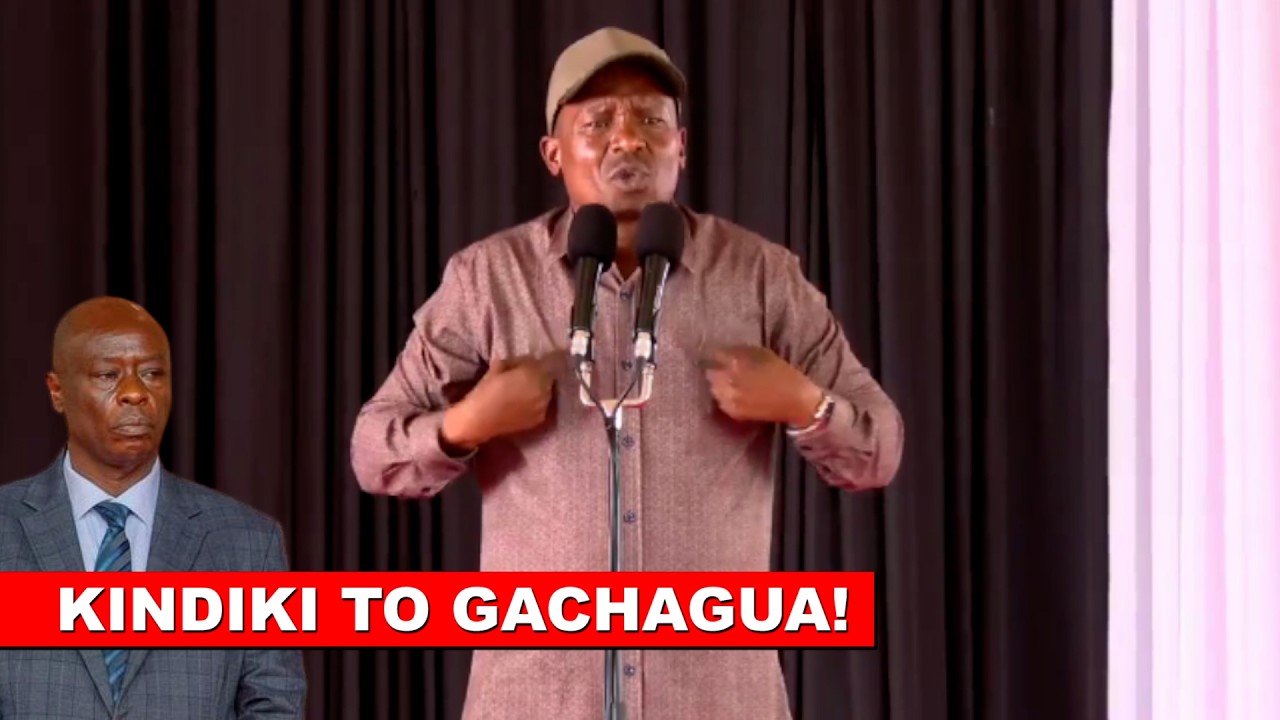 GLOVES OFF!! Listen what Kindiki told Gachagua today in Nyeri after he cancelled Nairobi Maandamano🔥