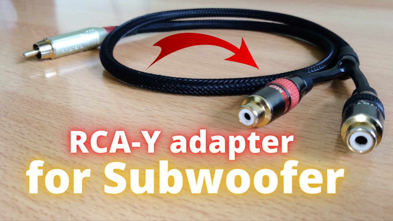 Как припаять аудиокабель DIY Y-адаптер RCA для сабвуфера