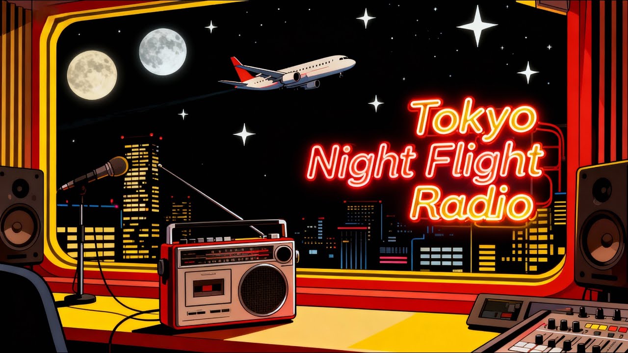 # 122 Tokyo Night Flight Radio | Lo-fi World Fusion Grooves | Cross-Cultural Soundscape