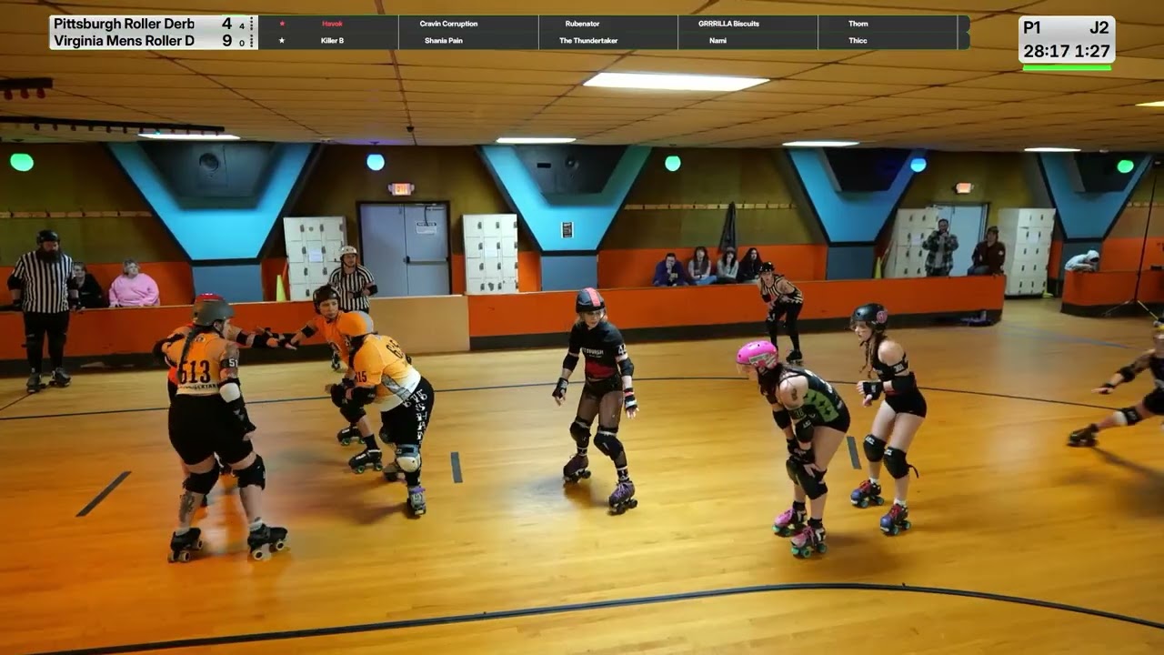 Ghouls VS Virginia Men's Roller Derby Reupload