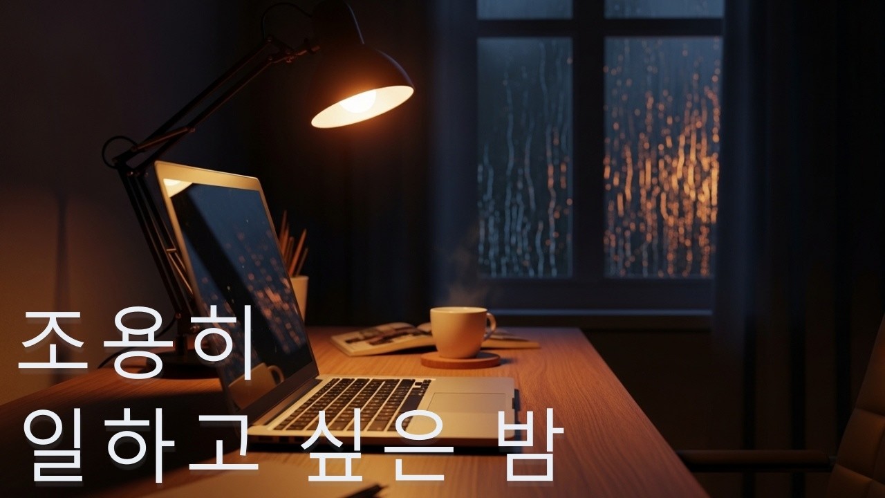 조용히 일하고 싶은 밤 | 집중되는 여성보컬 음악
